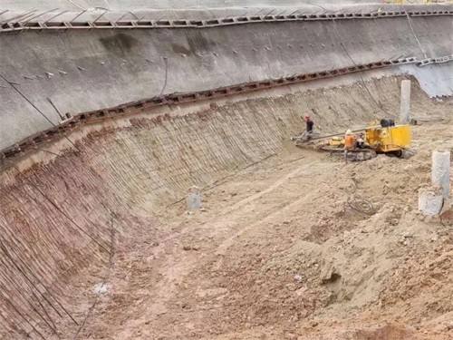 右玉基坑边坡加固